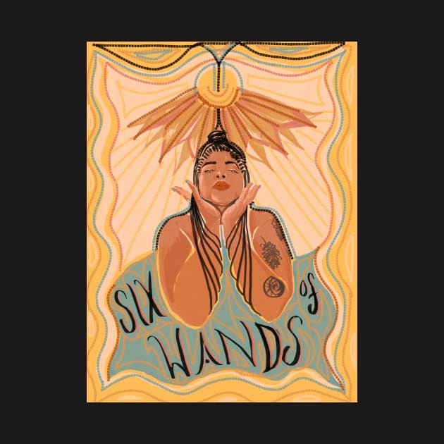 Six of Wands Tarot by Noisemakers 