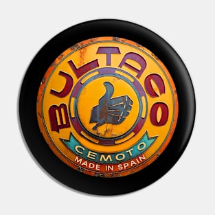 Bultaco Motorcycles Spain Pin