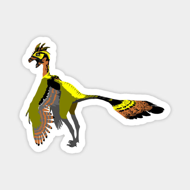 Caudipteryx Magnet by stargatedalek