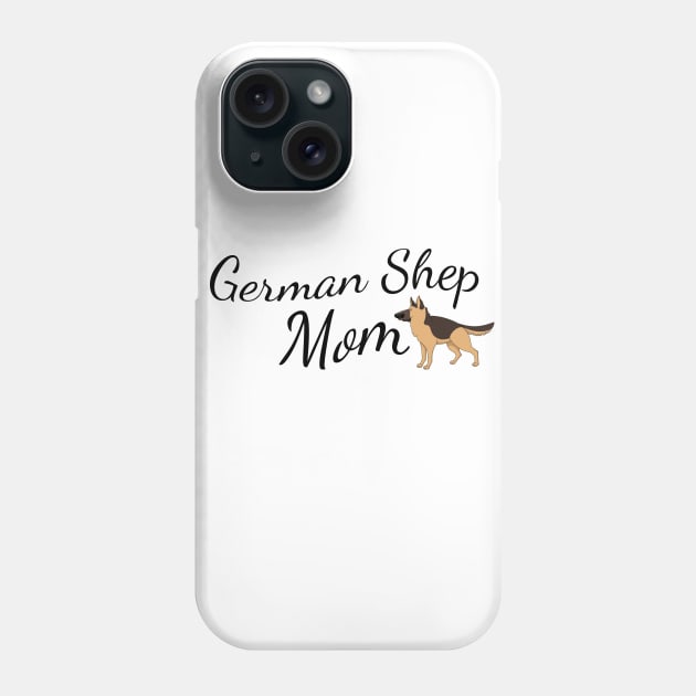German Shep Mom Phone Case by tribbledesign