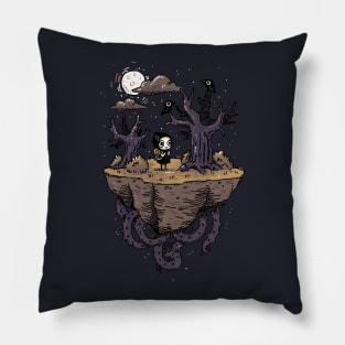 Dark Wood Pillow