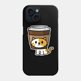 Coffee Cat Phone Case