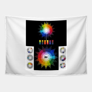 Arts Tree colour wheel apron Tapestry