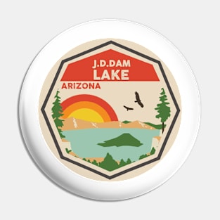 J. D. Dam Lake Arizona Pin