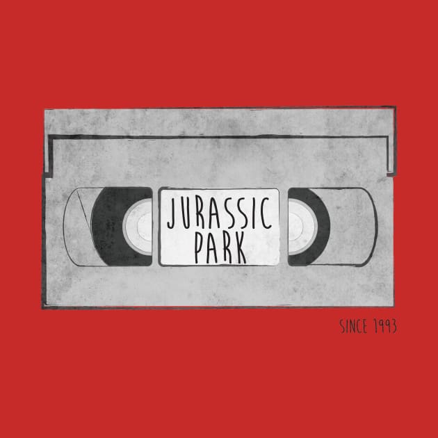 Jurassic Park VHS by SomethingBorealis