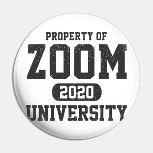 Zoom University Black Pin