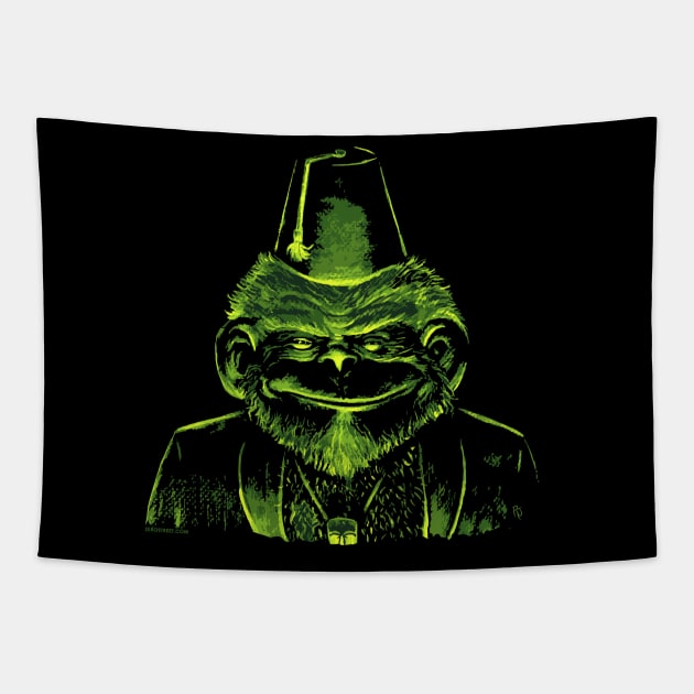 The Greeter Tapestry by zerostreet