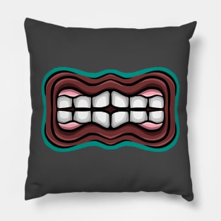 Super tooth Pillow