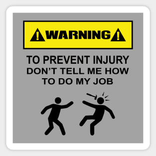 Funny Warning Sign Caution This Is Sparta Sticker Self Adhesive