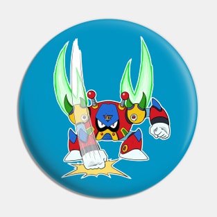 BUBBLE CRAB Pin