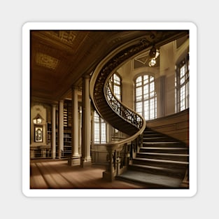 Stairs in Library Magnet