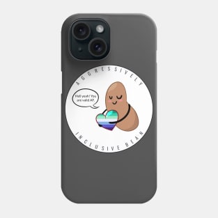 MLM Pride: Aggressively Inclusive Bean Phone Case