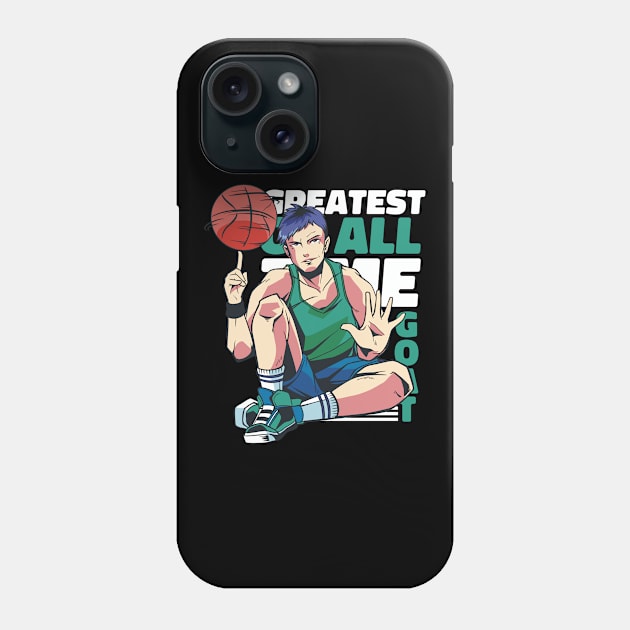 Basket ANime Boy Phone Case by gdimido