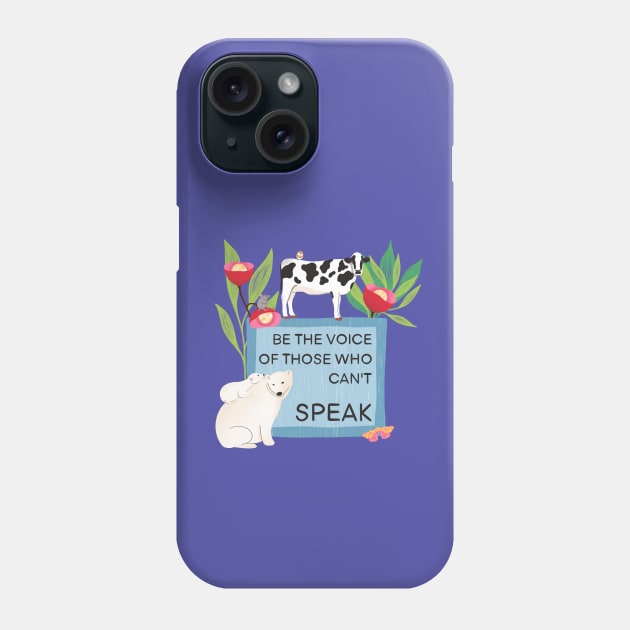 Animal Rights Phone Case by aykimkio