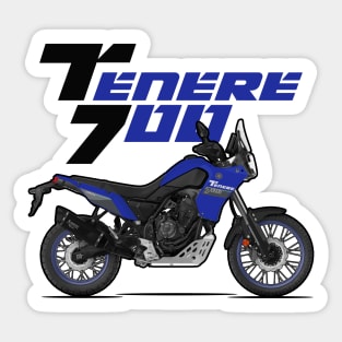 Yamaha Ténéré 700 White stickers