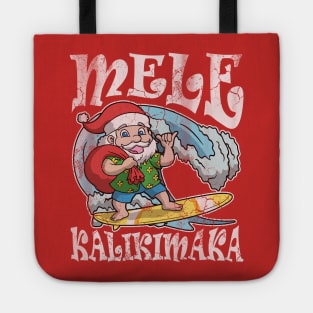 Mele Kalikimaka Hawaiian Christmas Tote