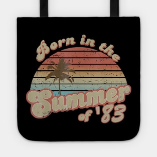 Born In The Summer 1983 37th Birthday Gifts Tote