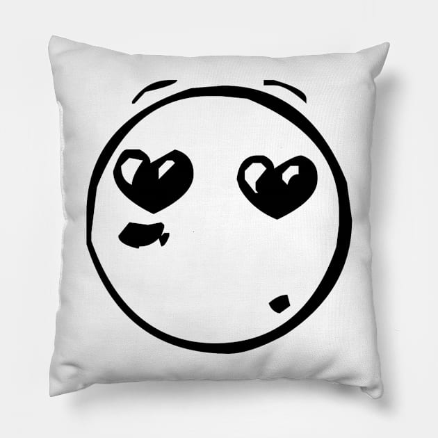 Love Eyes Pillow by edwardecho