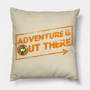 Adventure is Out There Pillow