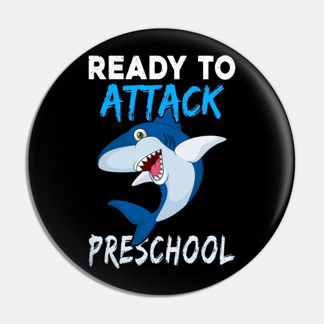 Shark Kids Ready To Attack Preschool Boys Back To School Pin by kateeleone97023