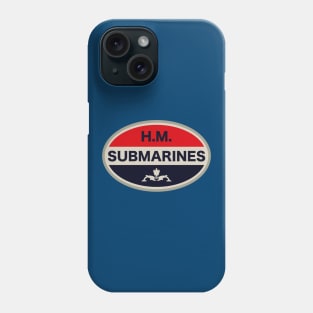 HM Submarines - Royal Navy Submarine Service Phone Case