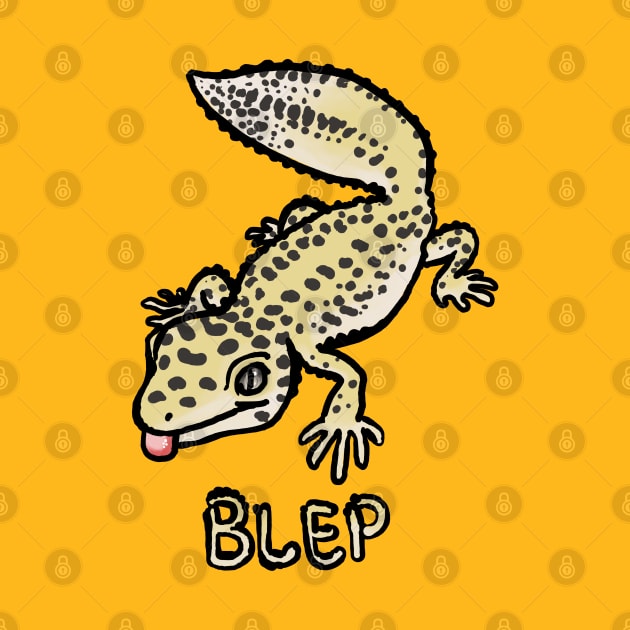 Bleopard Gecko by Meganopteryx