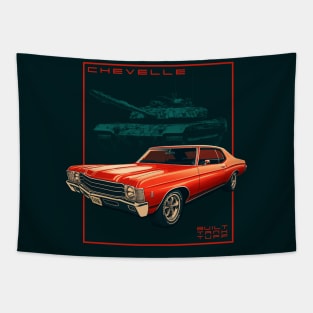 Chevelle Built Tank Tuff Tapestry