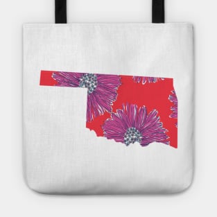 Pink Daises Oklahoma Tote