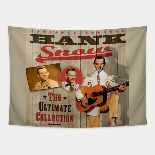 Hank Snow - The Classic Country Collection Tapestry by PLAYDIGITAL2020