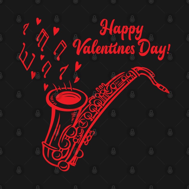 Happy Valentines Day Saxophone Music by RadStar