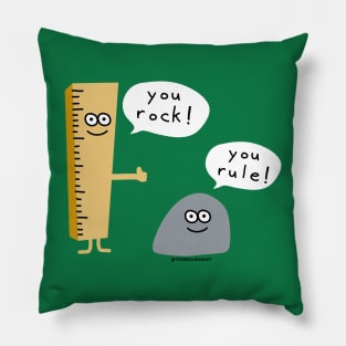 ROCK RULE Pillow