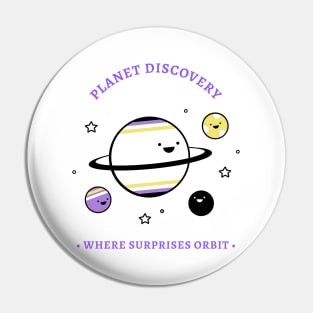 Planet discovery Pin