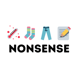 Nonsense - chicken pox socks clothes pop quiz - sabrina carpenter inspired T-Shirt