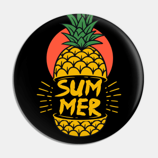 Cool Summer Pineapple Pin