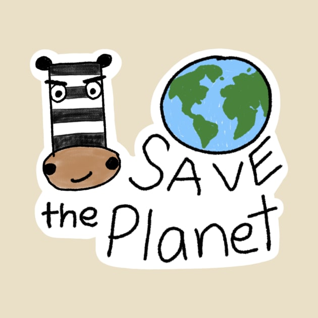 Save the planet! by IdinDesignShop