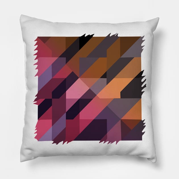 Strips Pillow by mishart