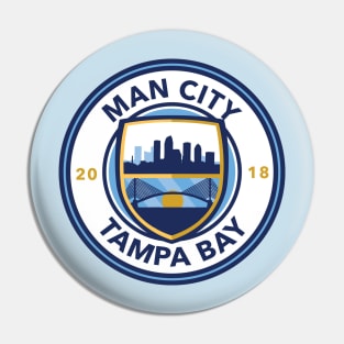 Man City Tampa Bay Pin