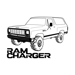 OBS Ram Charger Black Print T-Shirt