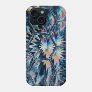 Iridescent Colors Watercolor Flower Phone Case