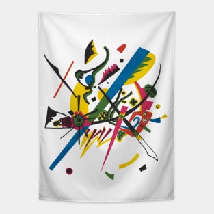 White Green Yellow Blue Red Black Magenta Kandinsky Tapestry