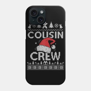 Cousin Crew Santa T shirt Christmas Family Matching Pajamas Phone Case