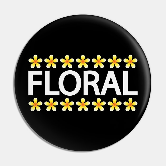 Floral artistic typography design Pin by CRE4T1V1TY