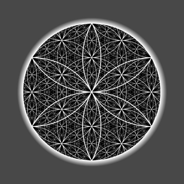 Dimensional Flower of Life 2 by ShineYourLight