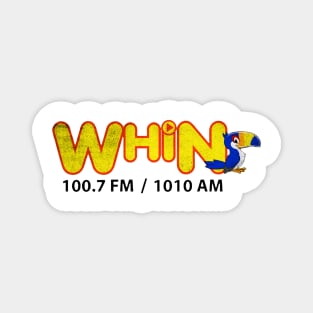 Retro WHIN Radio Station Magnet