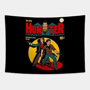 No 666 Hunter Supernatural Rales Tapestry