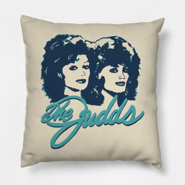 The Judds Mother and Daughter Pillow by Azalmawah