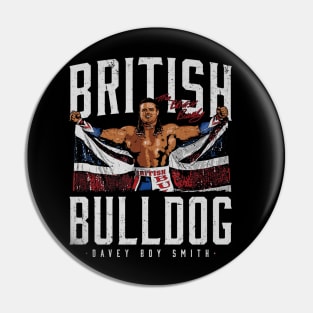 British Bulldog Flag Pin