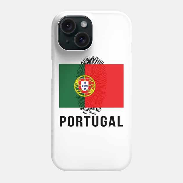 Portugal Flag DNA Phone Case by Rocky Ro Designs