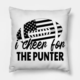 I Cheer For The Punter Pillow