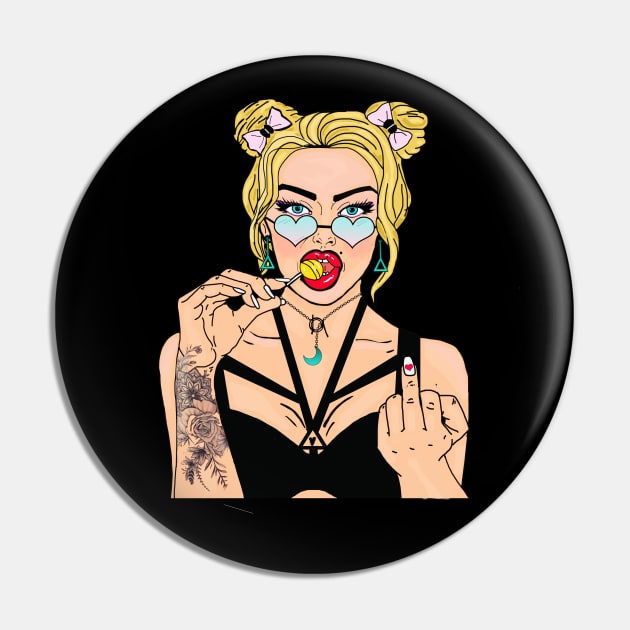 Haters Gonna Hate Pin by By Diane Maclaine